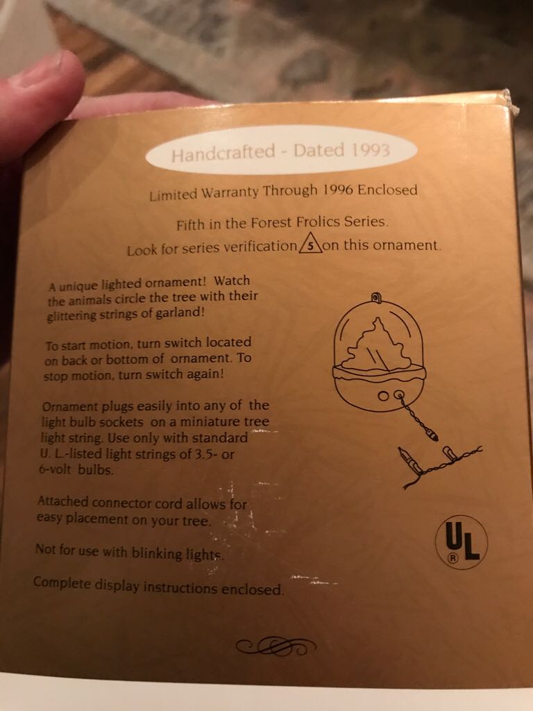 Forest Frolics - Forest Frolics Series (Collector’s Series) ornament collectible - Main Image 2