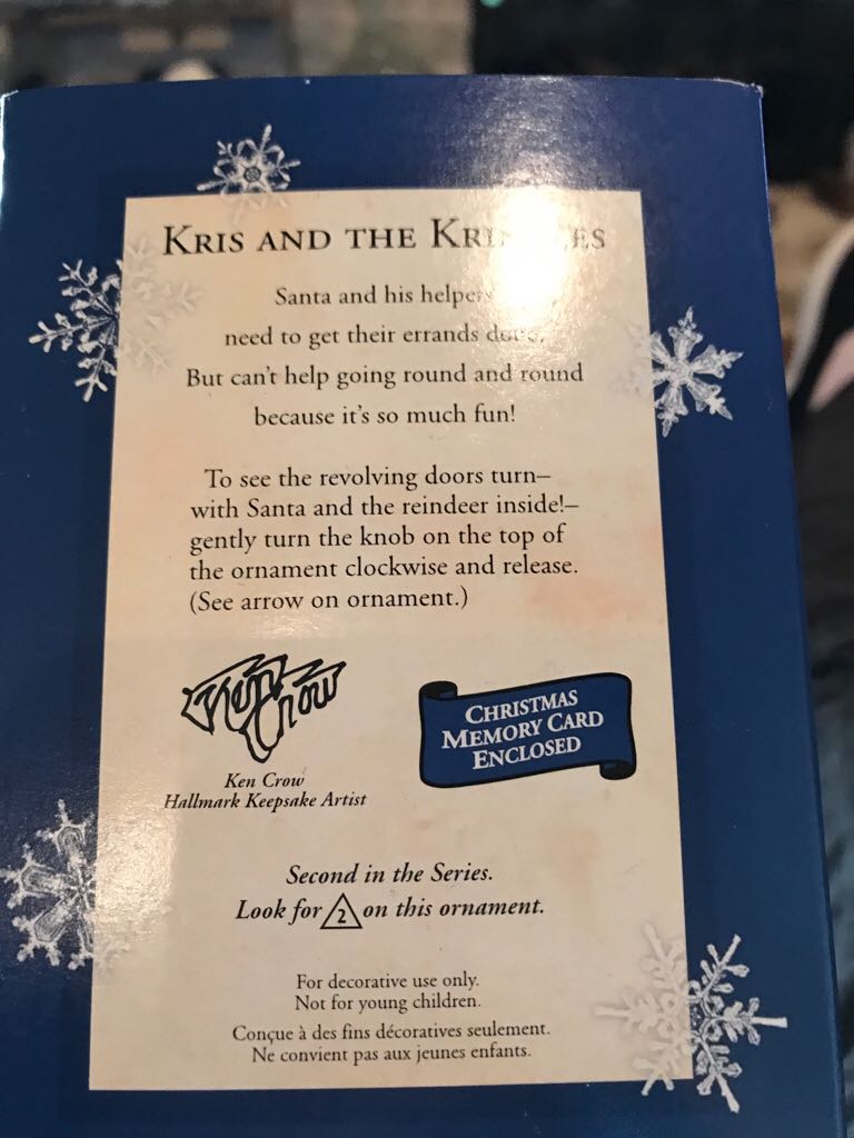 Kris And The Kringles - Kris And The Kringles (Collector’s Series) ornament collectible - Main Image 2