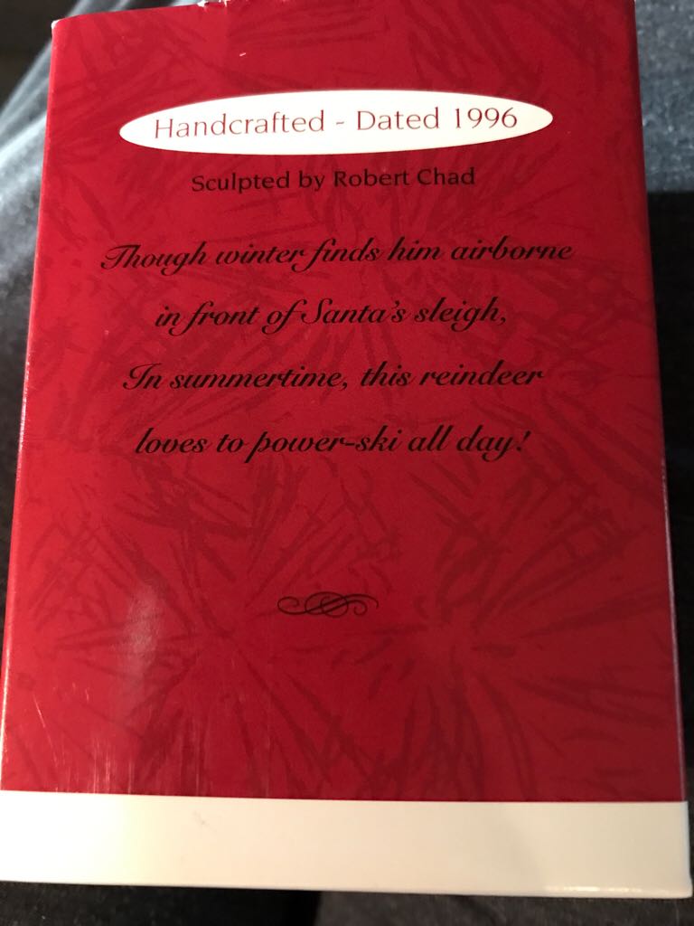 Antlers Aweigh!  (Keepsake Ornament) ornament collectible - Main Image 2