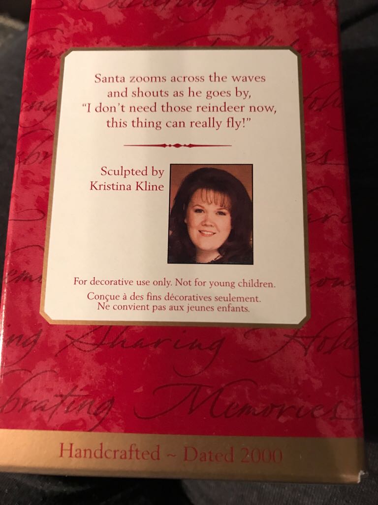 Yule Tide Runner  (Keepsake Ornament) ornament collectible - Main Image 2