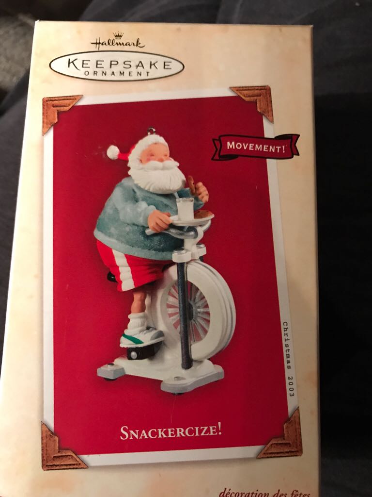 Snackercize!  (Keepsake Ornament) ornament collectible - Main Image 1