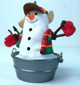 Playful Snowman  (Snowman) ornament collectible - Main Image 2