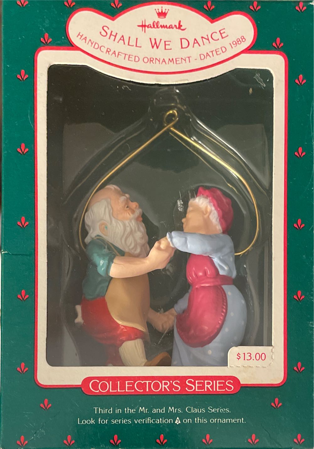 M&MC#3 Shall We Dance - Mr. And Mrs. Claus (Mr. and Mrs. Claus) ornament collectible - Main Image 2
