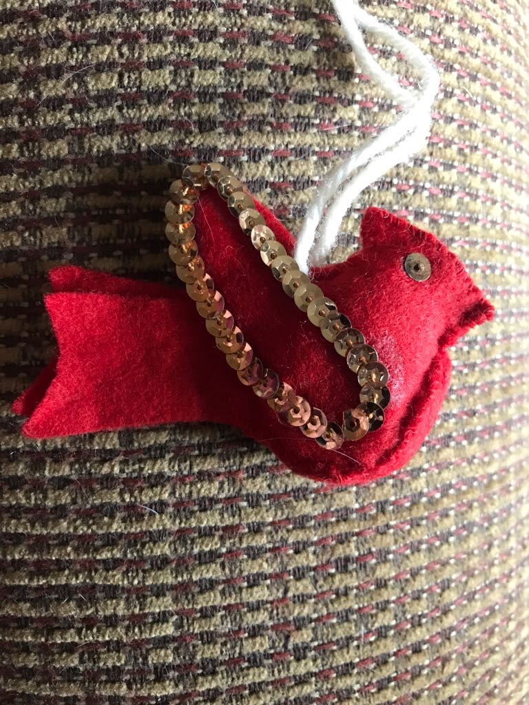 Felt - Bird - Bird (Animal) ornament collectible - Main Image 1