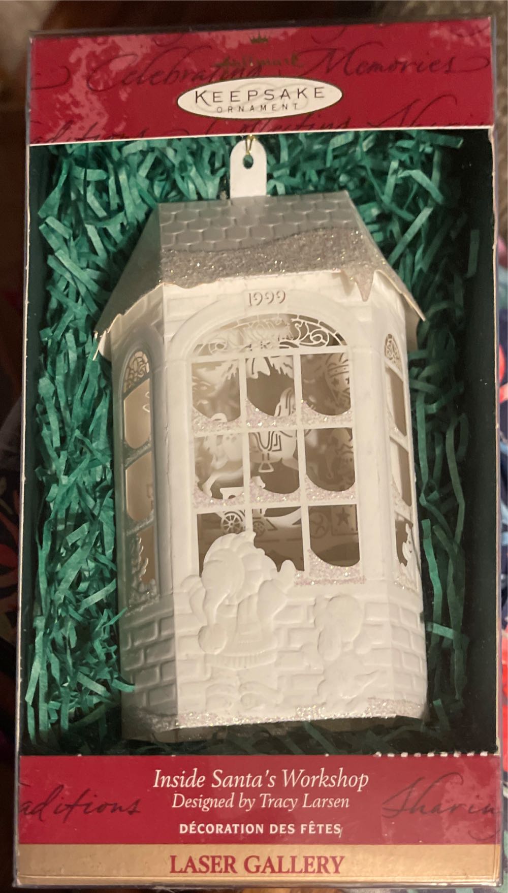 Inside Santa’s Workshop - Laser Creations (Collectible Series) ornament collectible - Main Image 2
