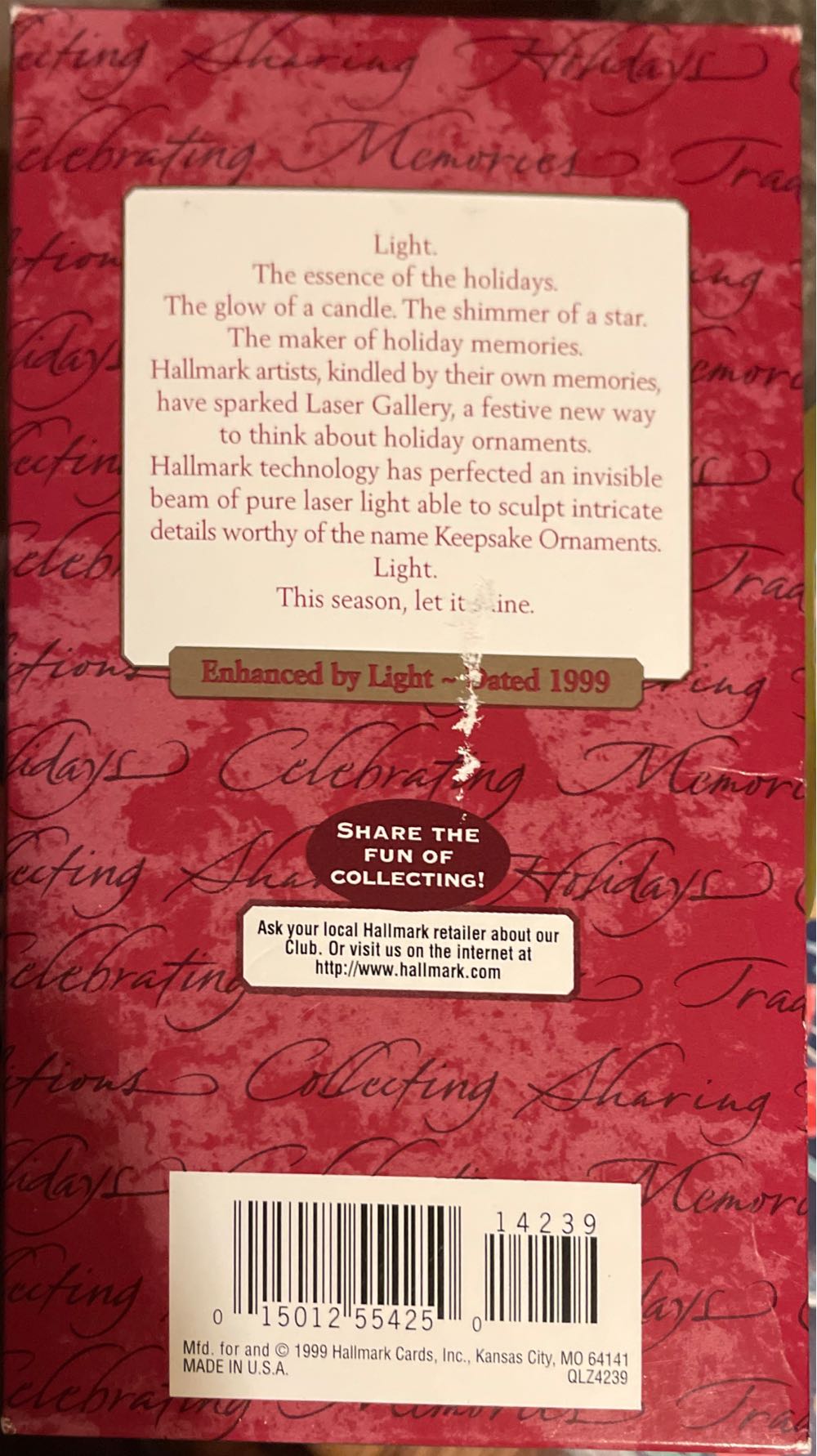 Inside Santa’s Workshop - Laser Creations (Collectible Series) ornament collectible - Main Image 3