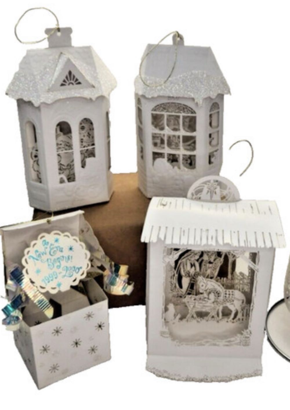 Inside Santa’s Workshop - Laser Creations (Collectible Series) ornament collectible - Main Image 4