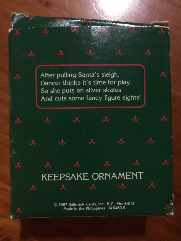 Reindeer Champs - Dancer #2 - Collector’s Series (Reindeer Champs) ornament collectible - Main Image 2