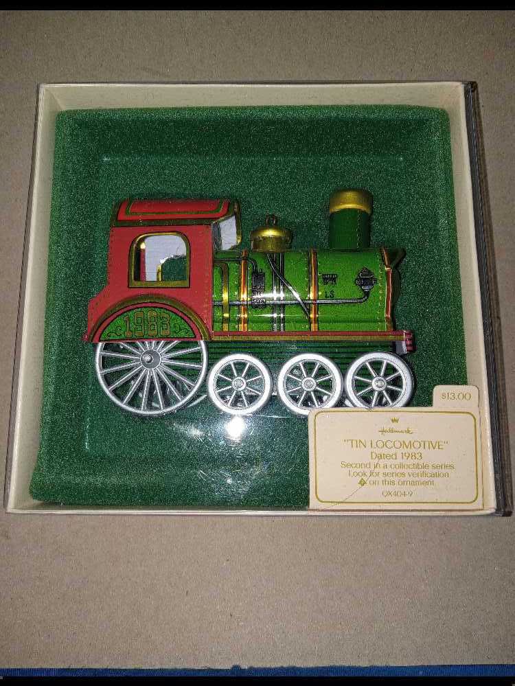 Tin Locomotive - 1983 - #2 - Tin Locomotive Series (Collectible Series) ornament collectible - Main Image 2