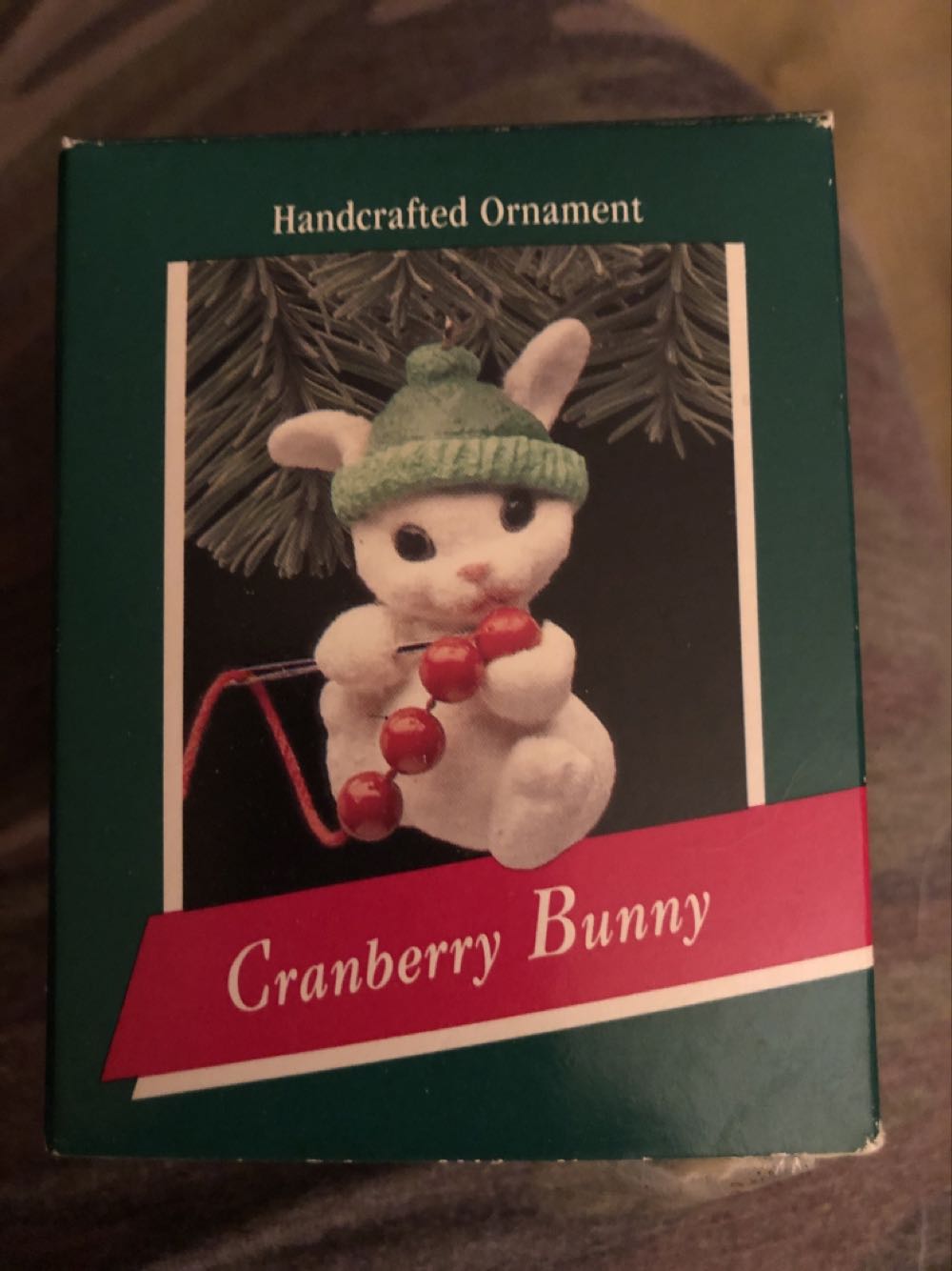 Cranberry Bunny - Bunny (Animal) ornament collectible - Main Image 2