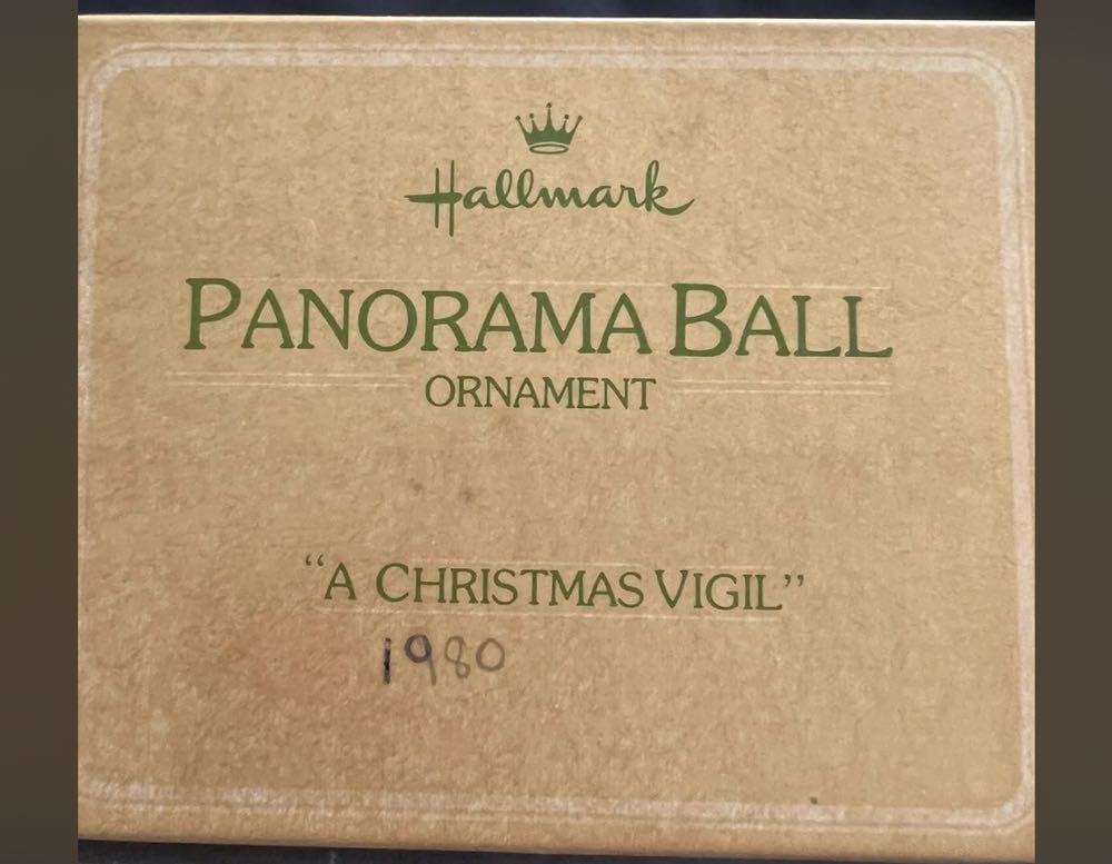 Panorama Ball A Christmas Vigil - Panorama Ball (Panarama) ornament collectible - Main Image 2