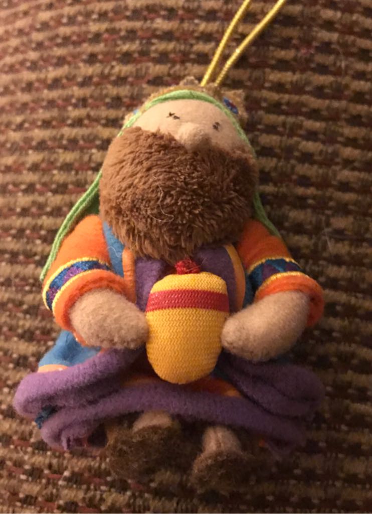 Santa With Clasped Hands