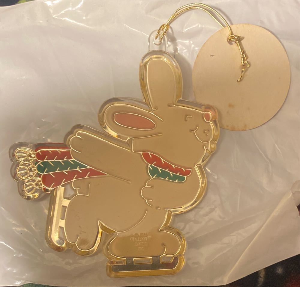 Tree Trimmer - Skating Rabbit - Tree Trimmers Ornament (Ice Skating, Rabbit, Winter) ornament collectible - Main Image 3