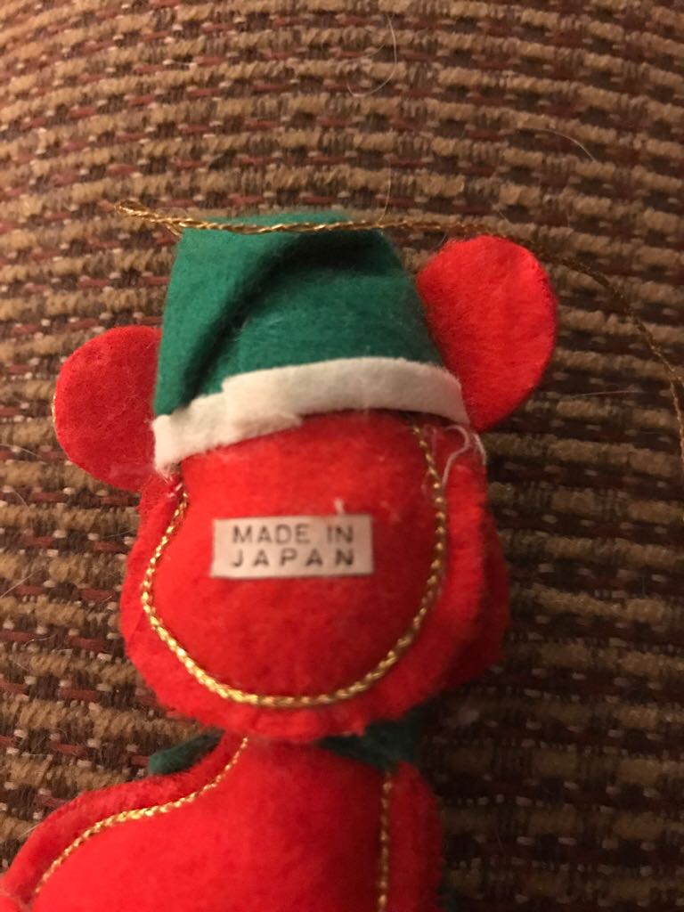 Felt - Dog - Red - Dog (Felt) ornament collectible - Main Image 2