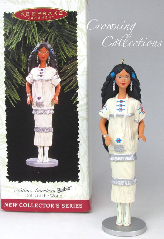 Barbie - Dolls Of The World - 1996 - #1 - Native American - Dolls Of The World (Collectible Series) ornament collectible - Main Image 1
