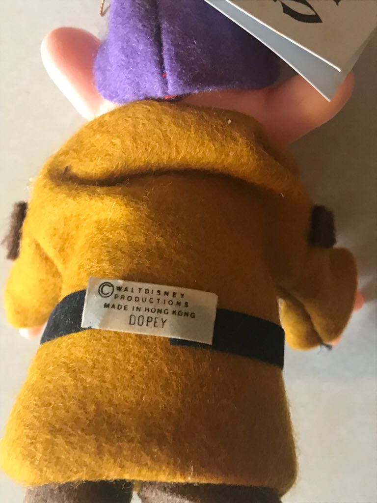 Walt Disney Productions- Dopey - Disney (Flocked) ornament collectible - Main Image 2