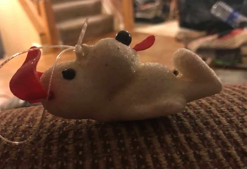 Flocked - Dog - Dog (Animals) ornament collectible - Main Image 2