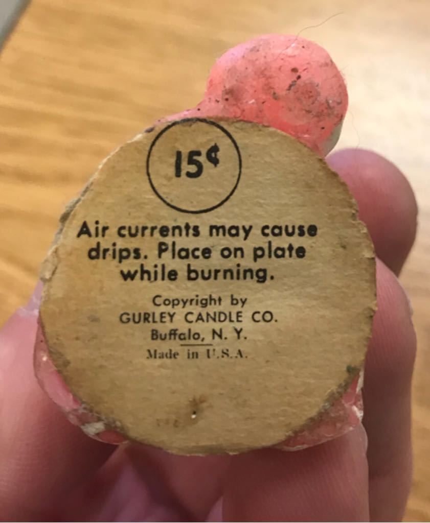 Gurley - Easter - 3” - Bunny - Pink - Bunny (Easter - Candle) ornament collectible - Main Image 2