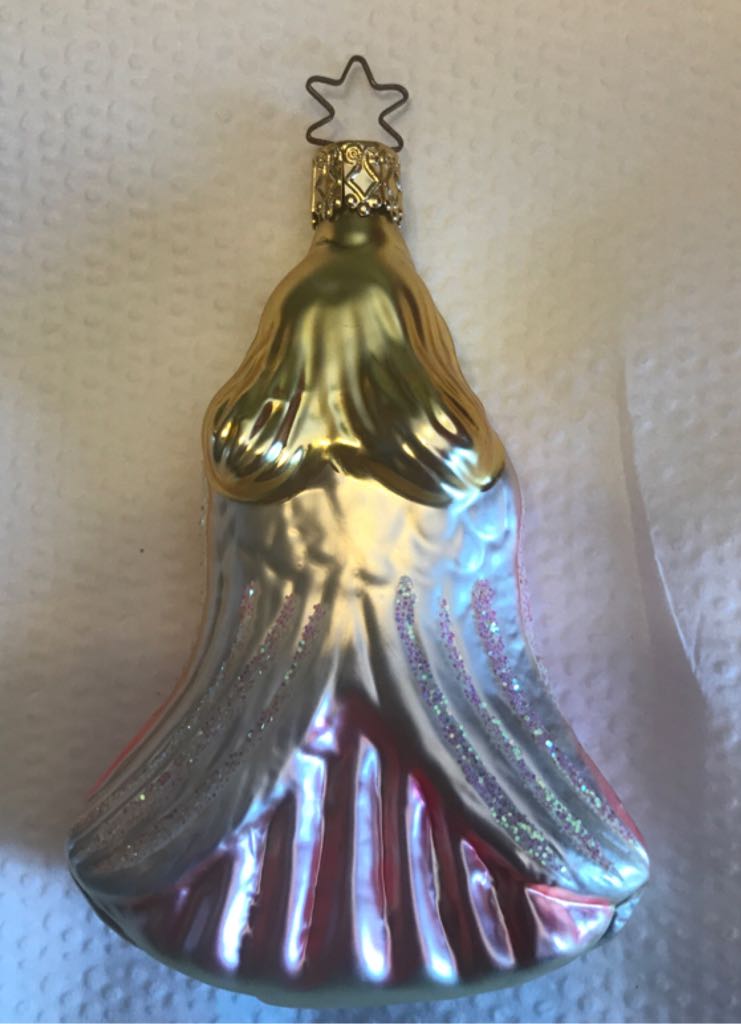 Old World Christmas - Pink Angel  ornament collectible - Main Image 2