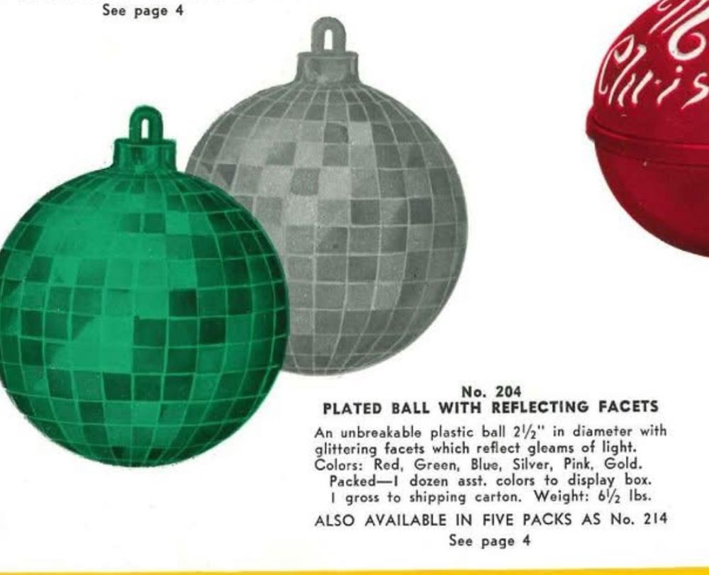 Bradford - Plated Ball With Reflecting Facets - #204 - Green - Reflecting Facets (Plated Ball) ornament collectible - Main Image 2