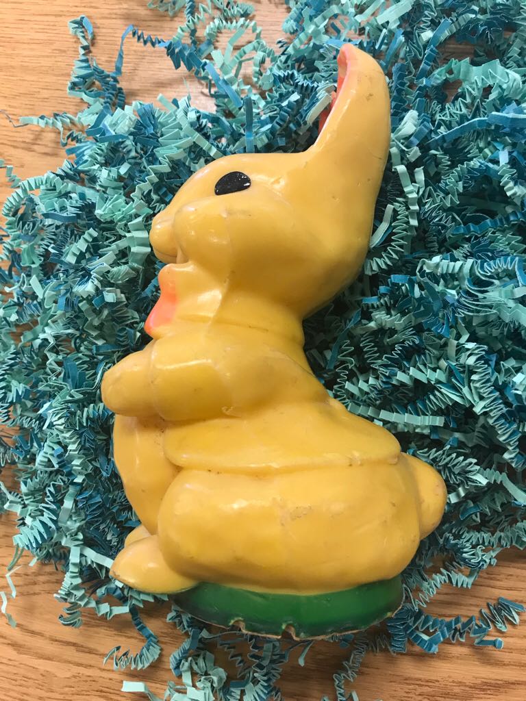Gurley - Easter - 7.5” - Bunny - Yellow - Bunny (Easter - Candle) ornament collectible - Main Image 1