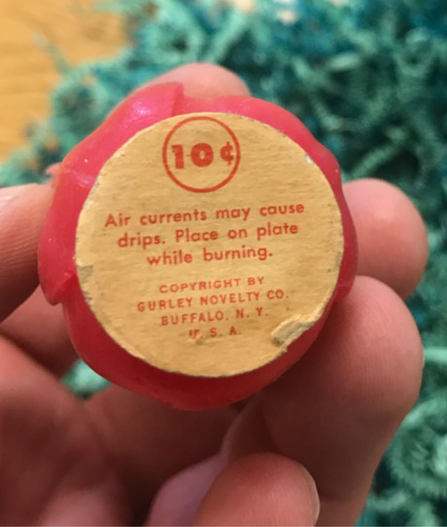 Gurley - Easter - 3” - Tulip - Red - Tulip (Easter - Candle) ornament collectible - Main Image 2