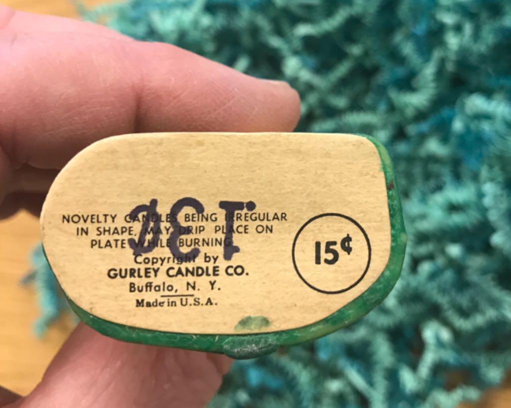 Gurley - Easter - 3” - Cross - Yellow - Bunny & Angel - Cross (Easter - Candle) ornament collectible - Main Image 2