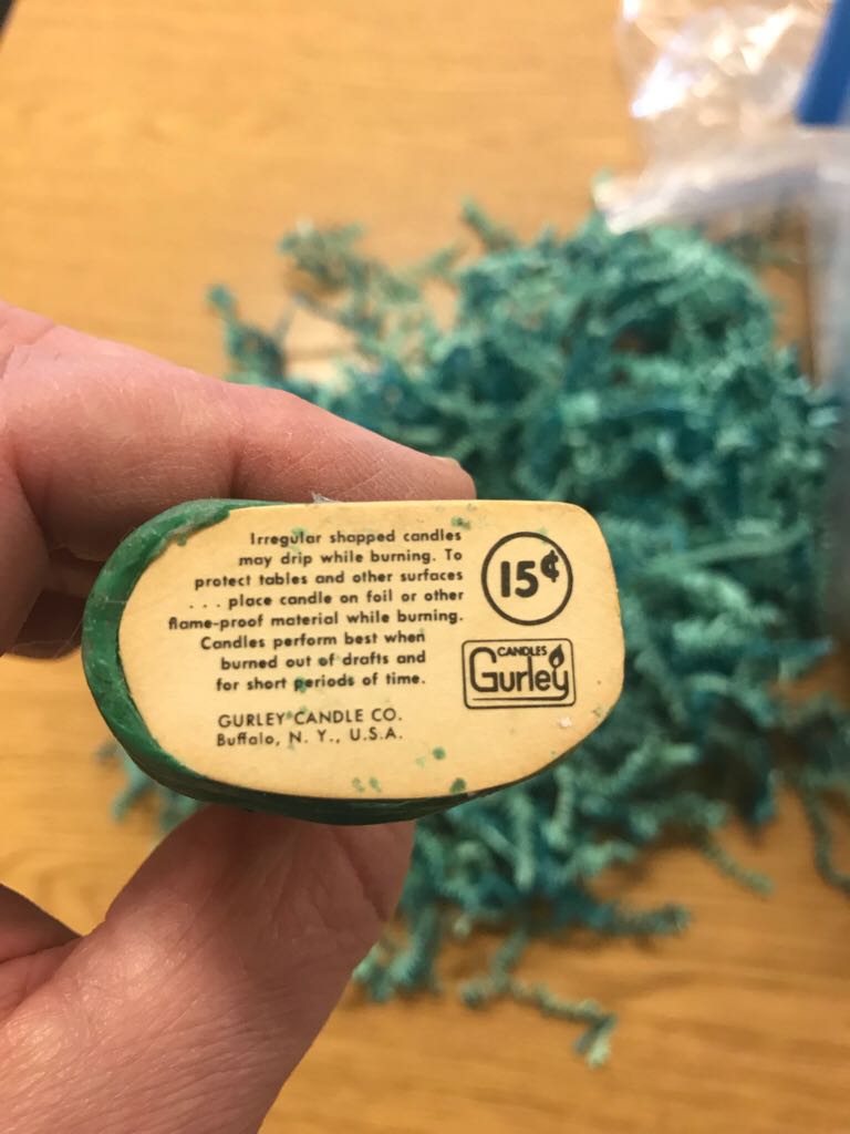 Gurley - Easter - 3” - Cross - Pink - Bunny & Angel - Cross (Easter - Candle) ornament collectible - Main Image 2