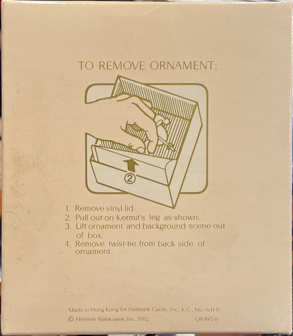 Kermit The Frog - Skiing - Muppets (Muppets) ornament collectible - Main Image 2