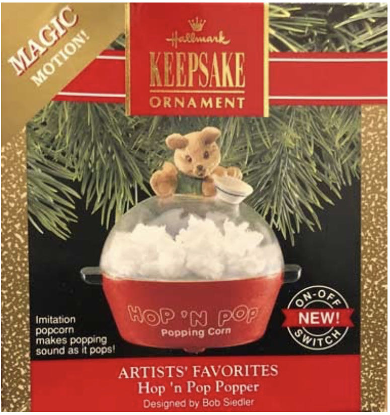 Hop ‘n Pop Popper - Artists’ Favorites (Bunny, Popcorn, Legacy Cord) ornament collectible - Main Image 3
