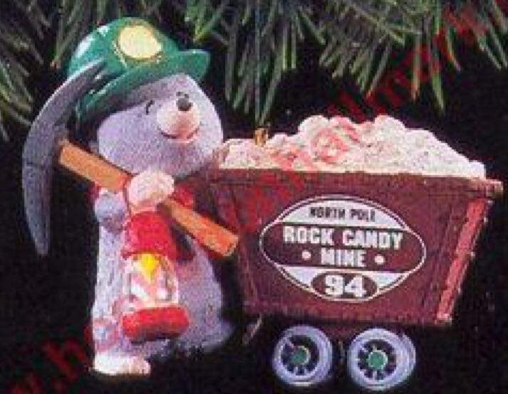 Rock Candy Miner 1994  ornament collectible - Main Image 1