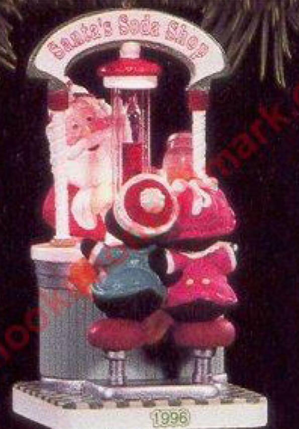 Sharing A Soda  ornament collectible - Main Image 1