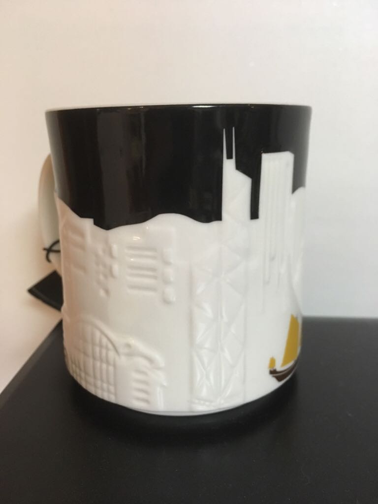 Hong Kong Relief Mug - Relief (Mug) ornament collectible - Main Image 2