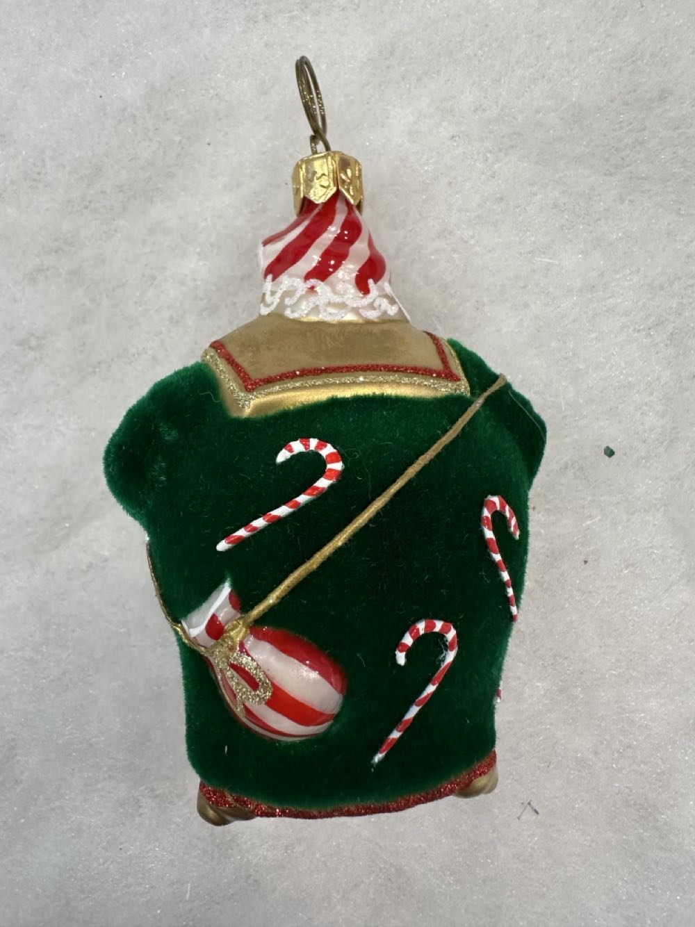 Glitterazzi Mini Chubby Santa Gem  (Glitz206) ornament collectible - Main Image 2