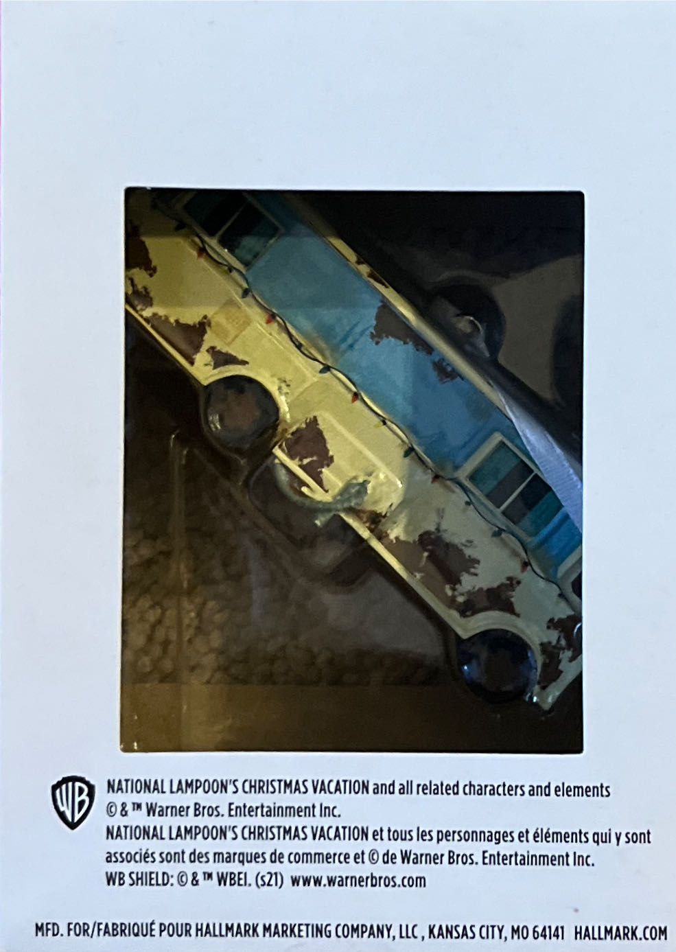 Christmas Vacation RV Ornament - National Lampoon’s Christmas Vacation (Christmas, movie, National Lampoon’s Christmas Vacation, RV) ornament collectible [Barcode 763795740949] - Main Image 3