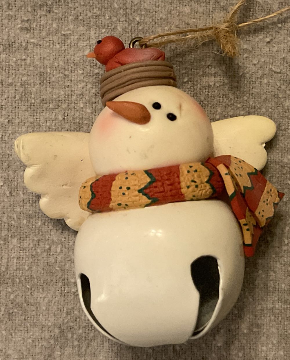 Vintage Russ Santa Claus Plush Ornament