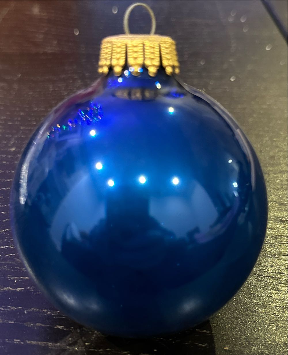 Santa With Glitter Tree