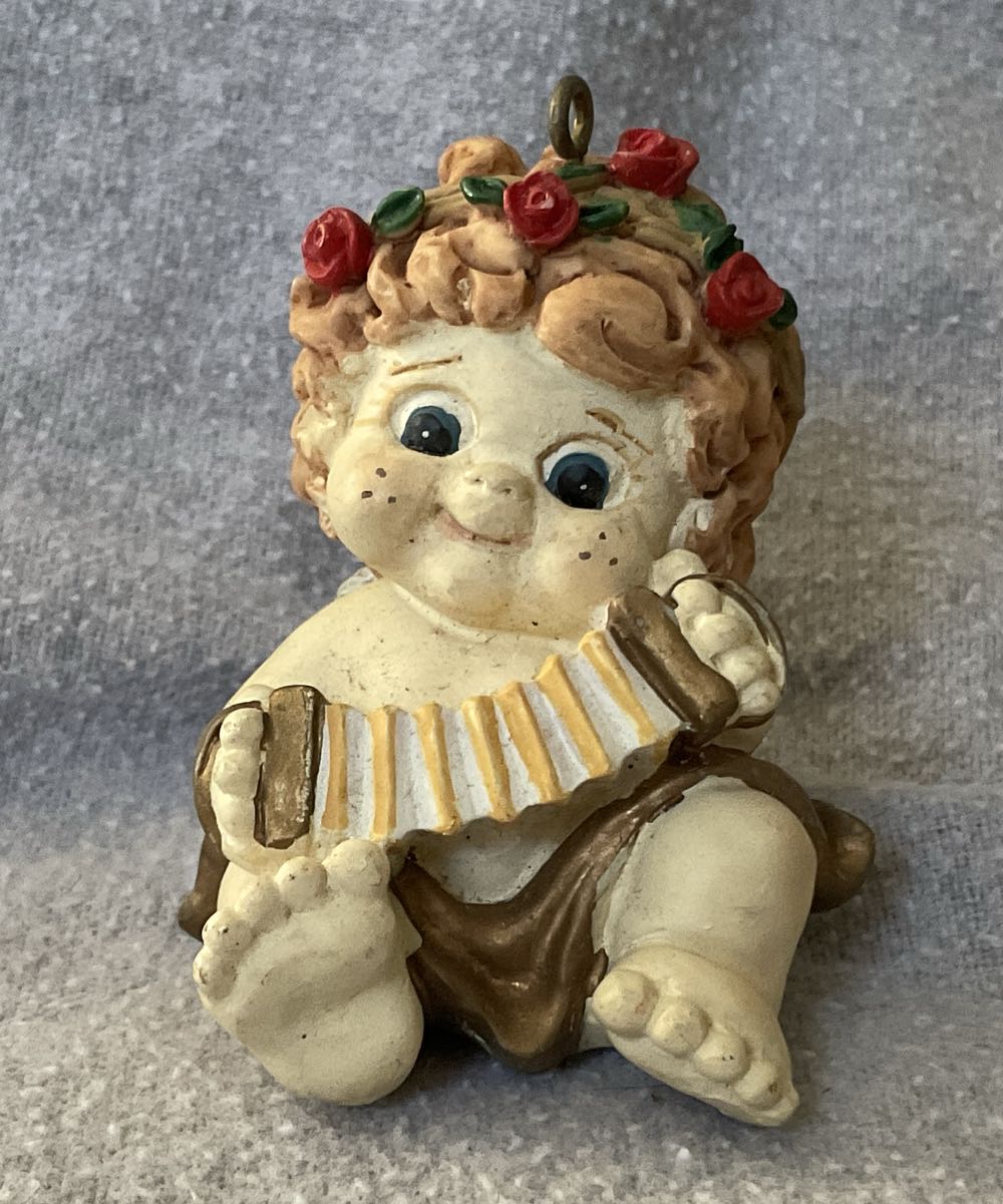 Hallmark Porcelain Wedding Cake Hanging Ornament Premium