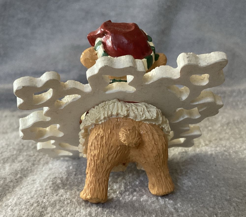 Bear In Snowflake  (Christmas) ornament collectible - Main Image 3