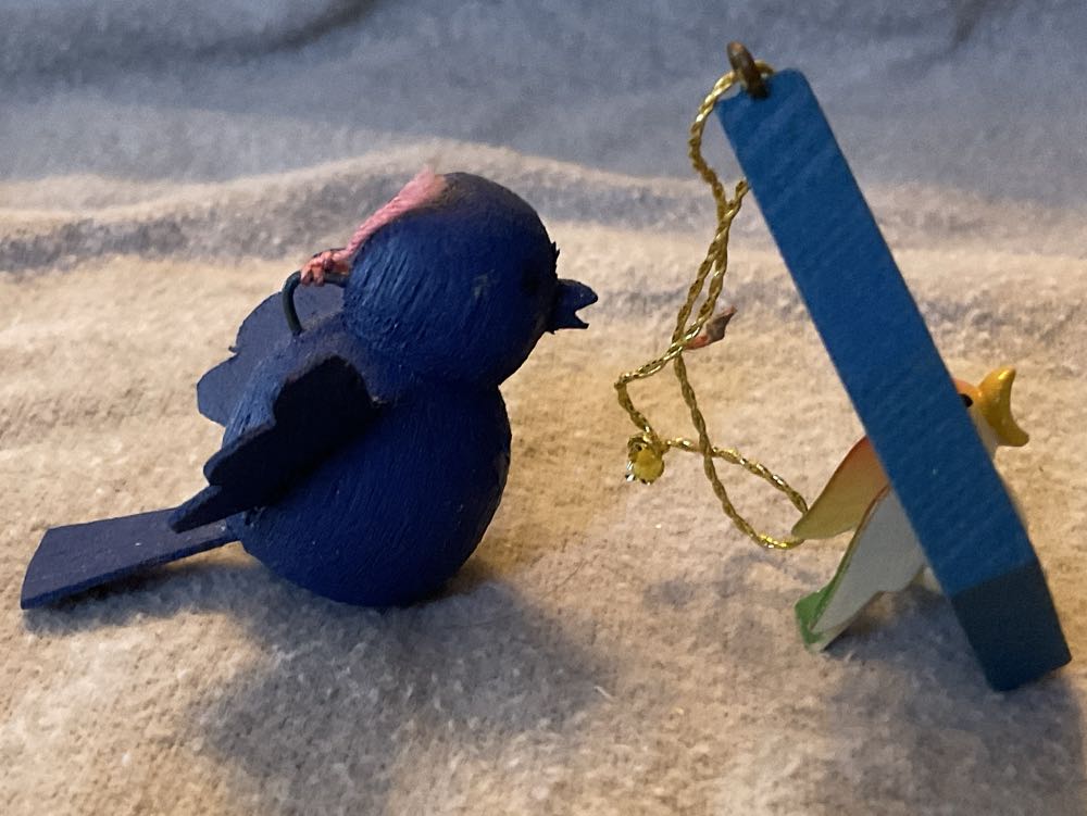 Bird Ornament Set - Homemade (Handmade) ornament collectible - Main Image 2