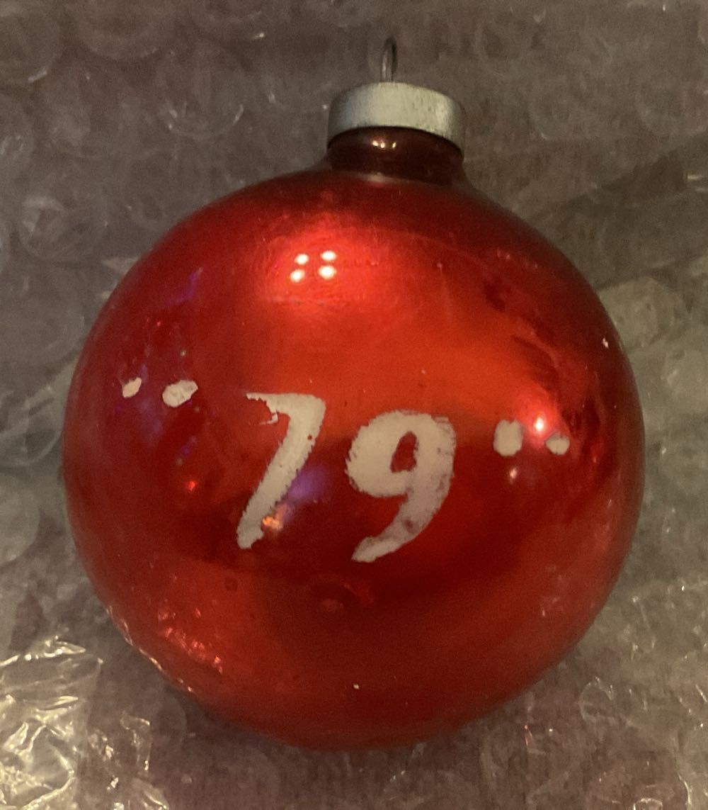 Glass Ball: Chorus 1979 - Homemade (Handmade) ornament collectible - Main Image 3