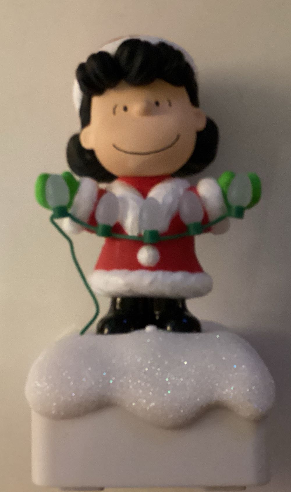 Lucy Peanuts Christmas Light Show  ornament collectible - Main Image 1