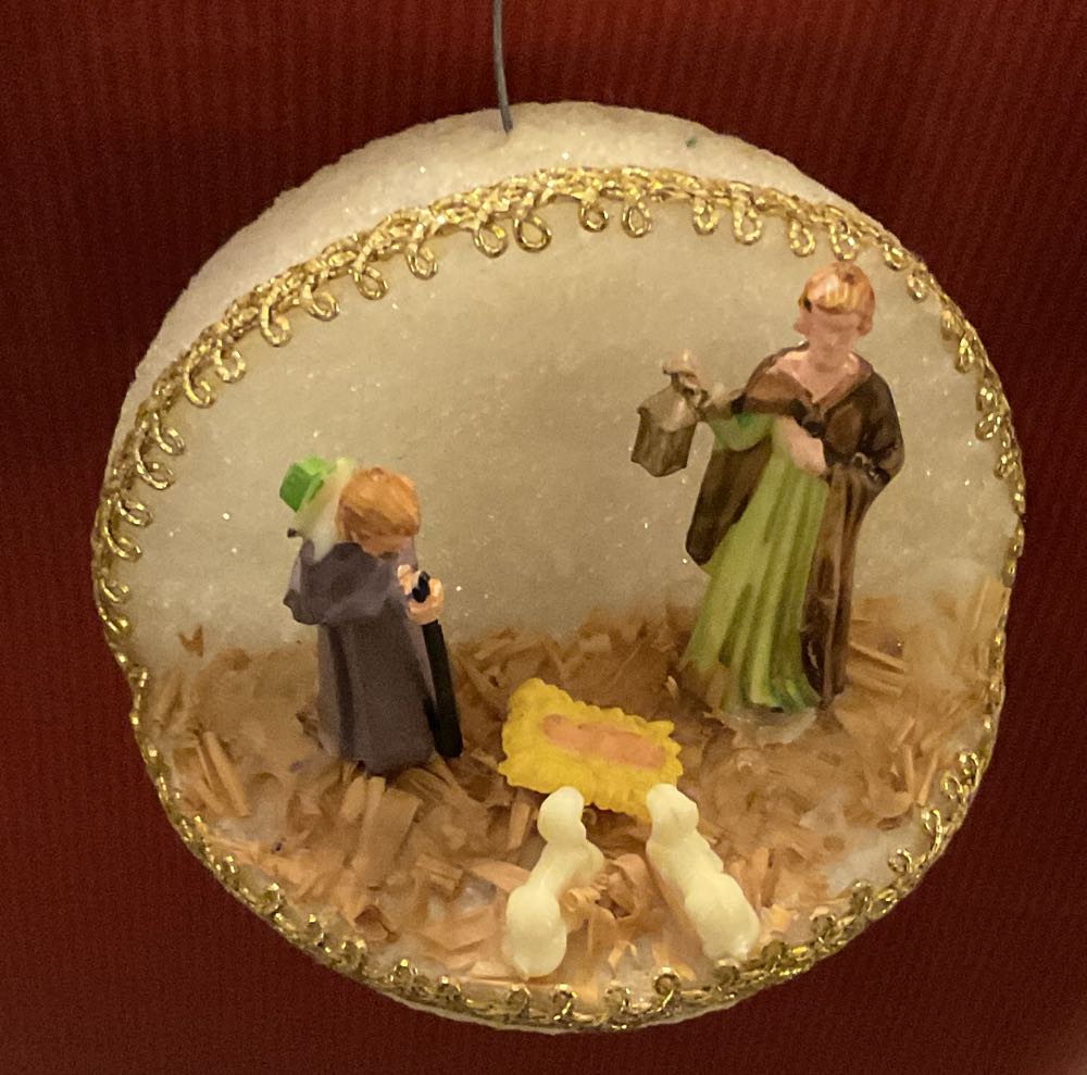 Nativity Ball - Homemade (Nativity) ornament collectible - Main Image 2