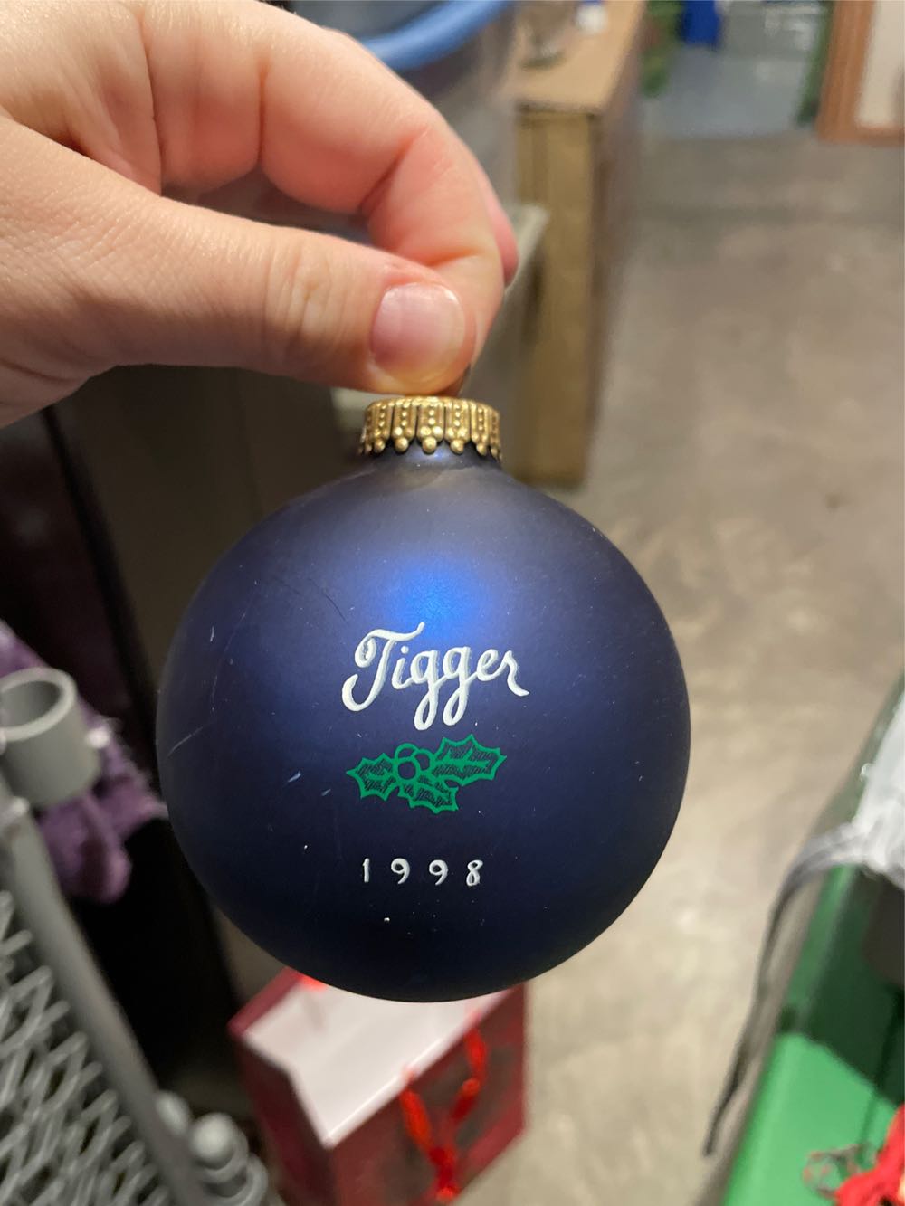 Ball - Tigger - Winne The Pooh (Disney) ornament collectible - Main Image 2