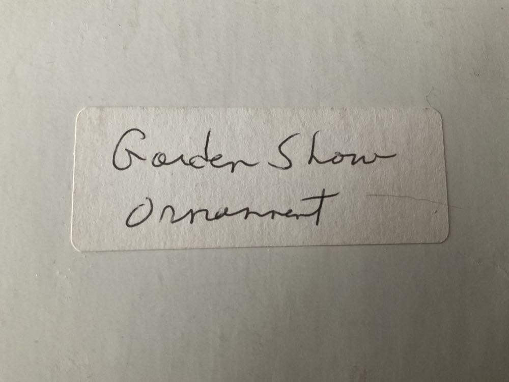 Garden Show Ornament  (Handmade) ornament collectible - Main Image 4