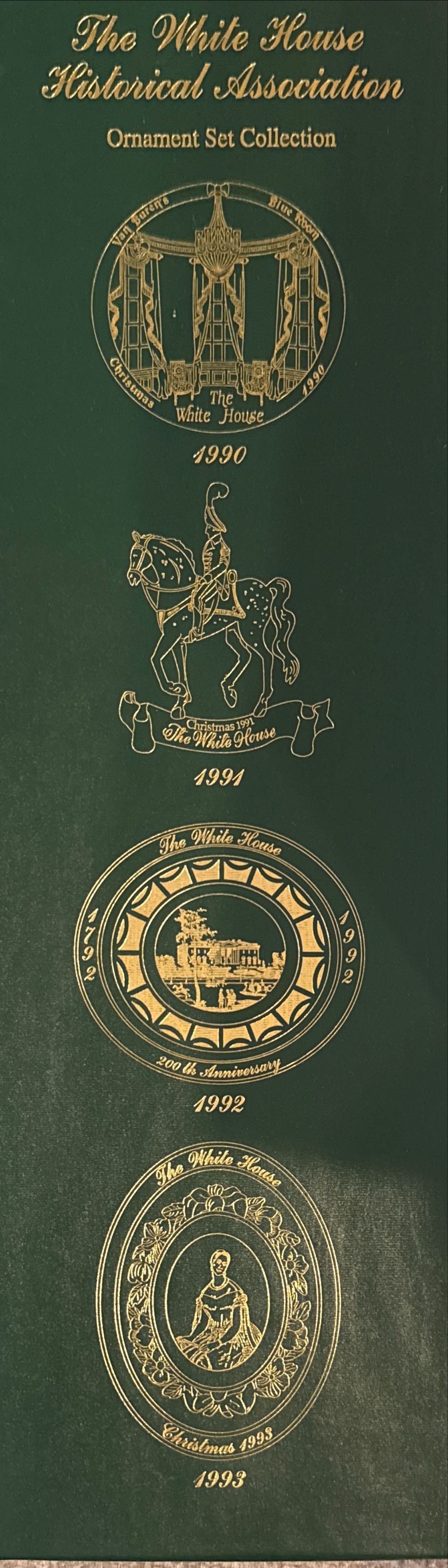 White House - 1991 - William Henry Harrison - White House Christmas Ornament (William Henry Harrison) ornament collectible - Main Image 3