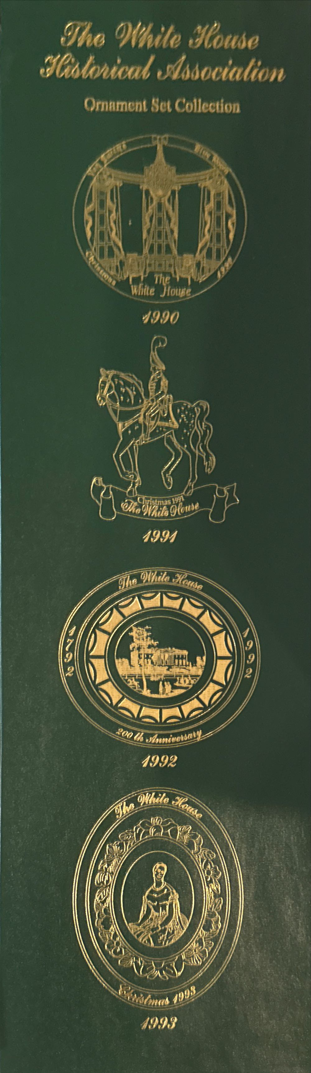 White House - 1993 - John Tyler - White House Christmas Ornament (Julia Gardiner Tyler) ornament collectible - Main Image 4