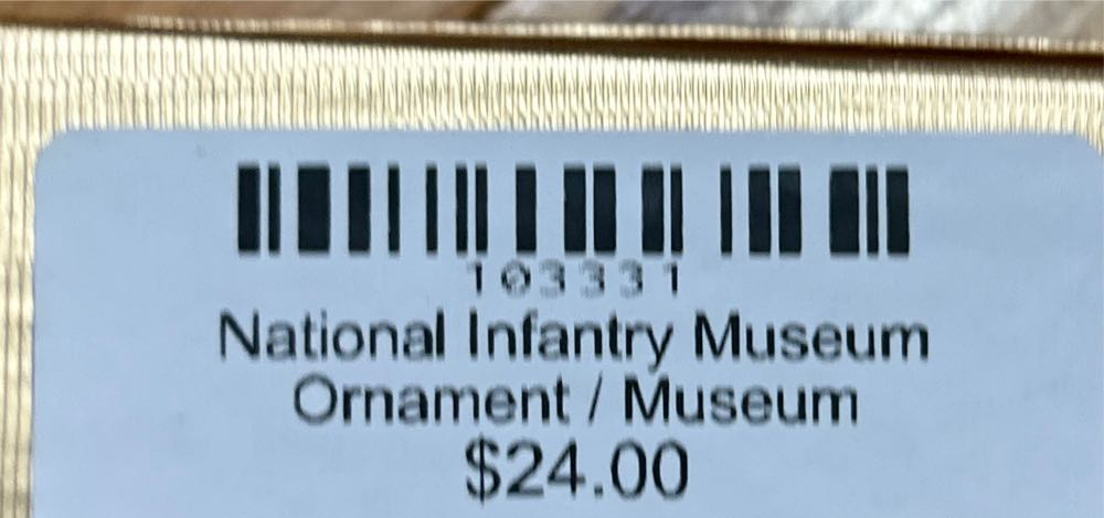 National Infantry Museum  (Military Service) ornament collectible - Main Image 2