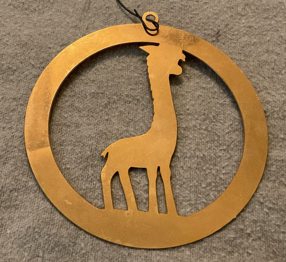 Brass Ornament St Andrew’s Nursery School  (Christmas) ornament collectible - Main Image 2