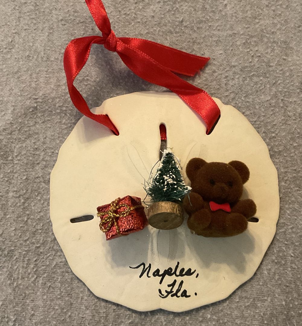 Sand Dollar Ornaments  (Souviners Of Travels) ornament collectible - Main Image 3